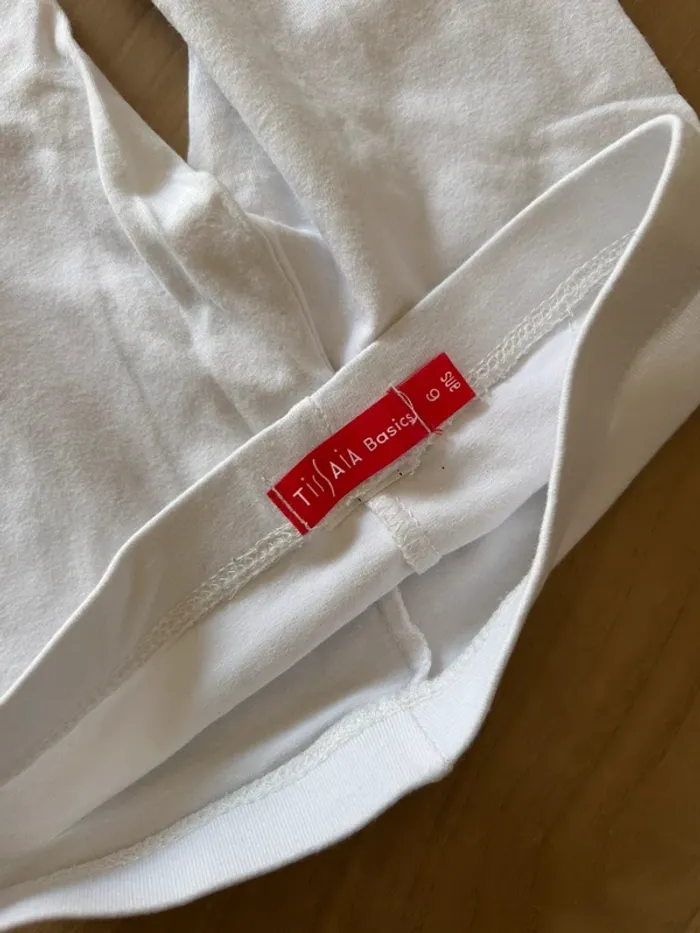 Legging blanc tissaia 6 ans - photo numéro 4