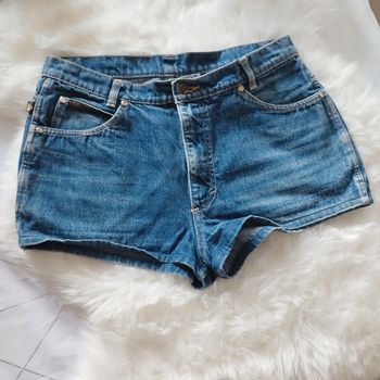 Short jeans matelot femme