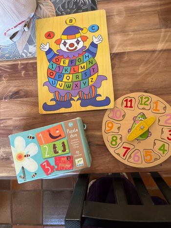 Jeu d’apprentissage puzzles 