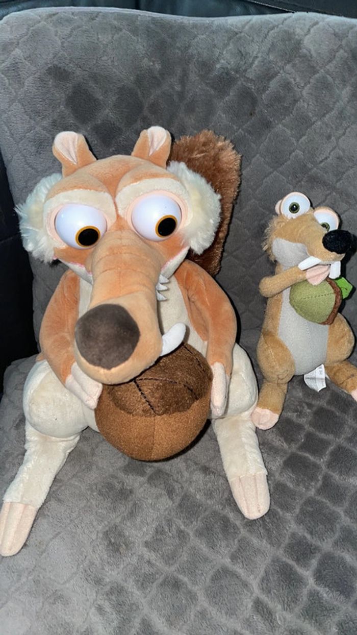 Peluche animé Scrat