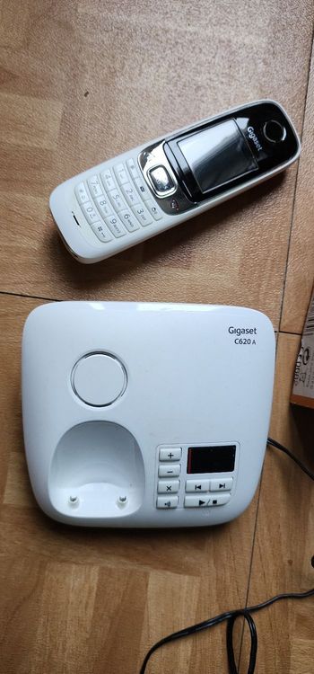 Téléphone DECT Siemens Gigaset C620 A piles à remplacer