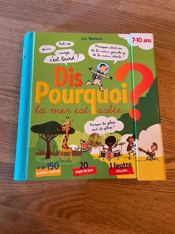 Livre Dis pourquoi ? La mer est salée