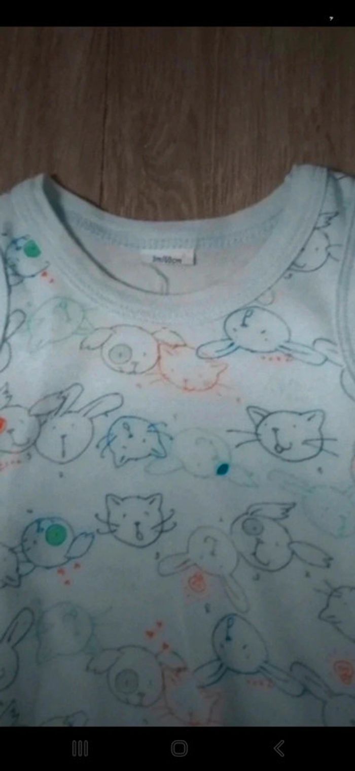 Body sans manches Petit bateau 3 mois 60cm 👻 - photo numéro 2
