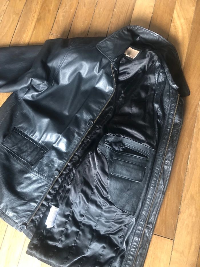 Manteau en cuir 100% - photo numéro 6