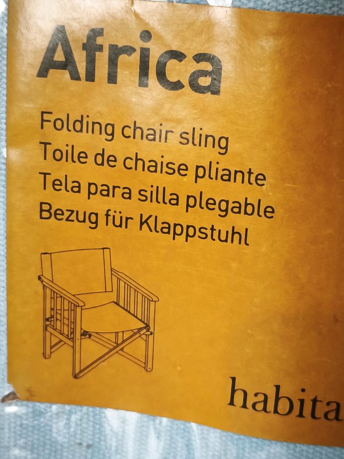 Toile de chaise pliante - photo numéro 2