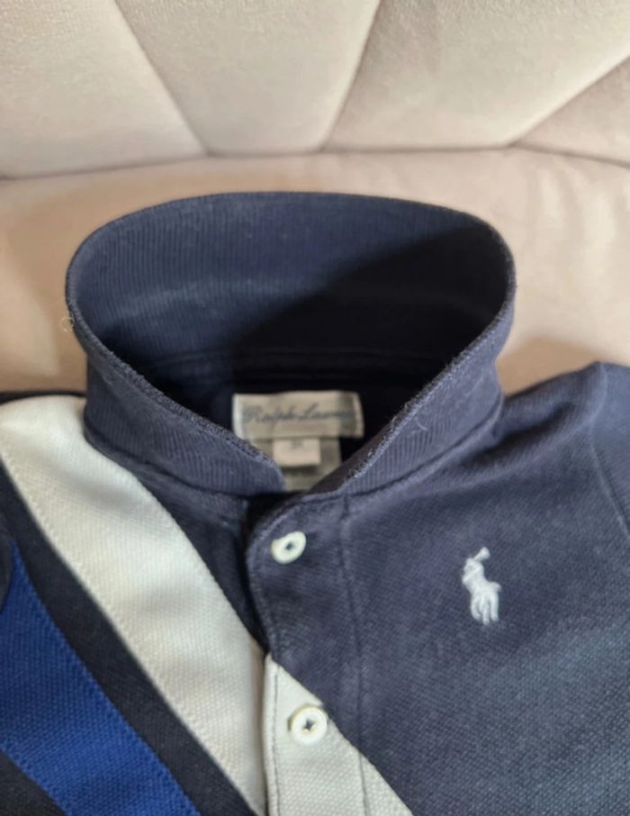 Combishort polo piqué de coton manches courtes 3 mois - Ralph Lauren - photo numéro 5