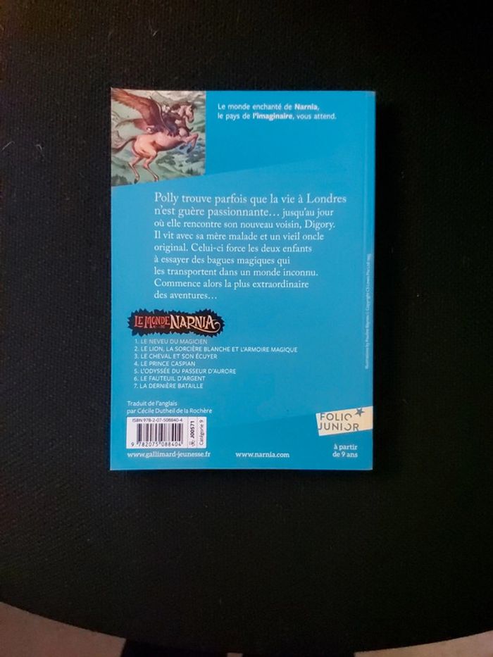 Le monde de Narnia le neveu du magicien - photo numéro 2