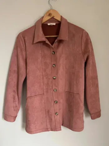 Veste surchemise vieux rose Ycoo