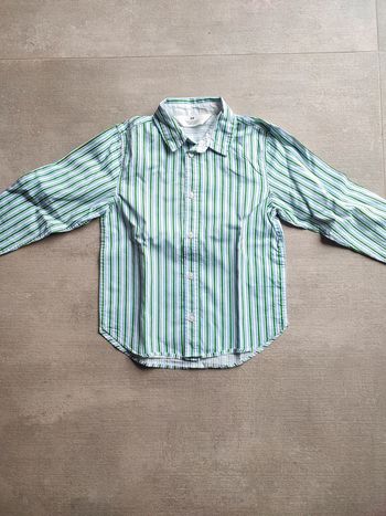 Chemise rayée 4/5 ans