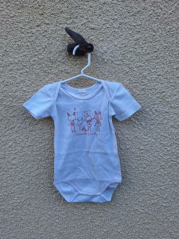 👚 Body manches courtes Absorba 2 ans