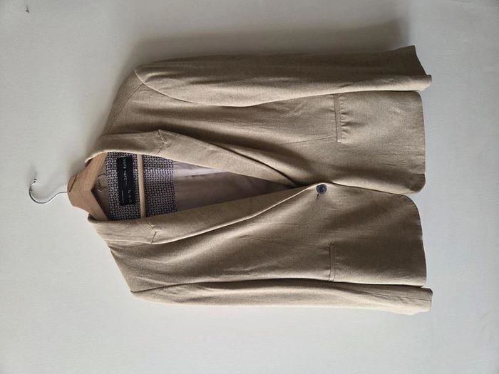 Blazer Zara crème taille Xl - photo numéro 2