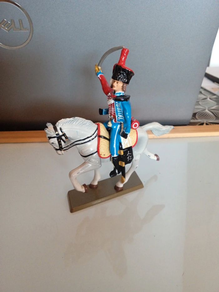 Cavalier de Napoléon en plomb collection Starlux