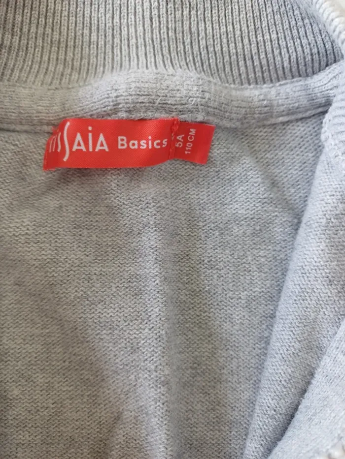 Gilet zippé taille 5 ans Tissaia - photo numéro 3