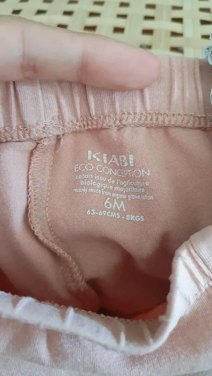 Lot 2 leggings rose - photo numéro 5