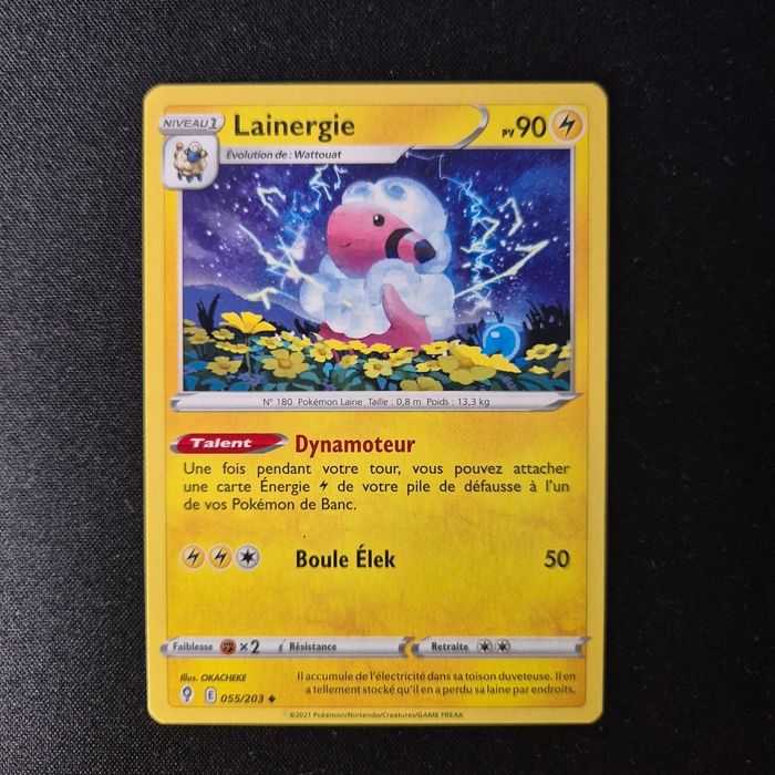 Carte Pokemon : Famille Pharamp - Évolution Céleste - photo numéro 4
