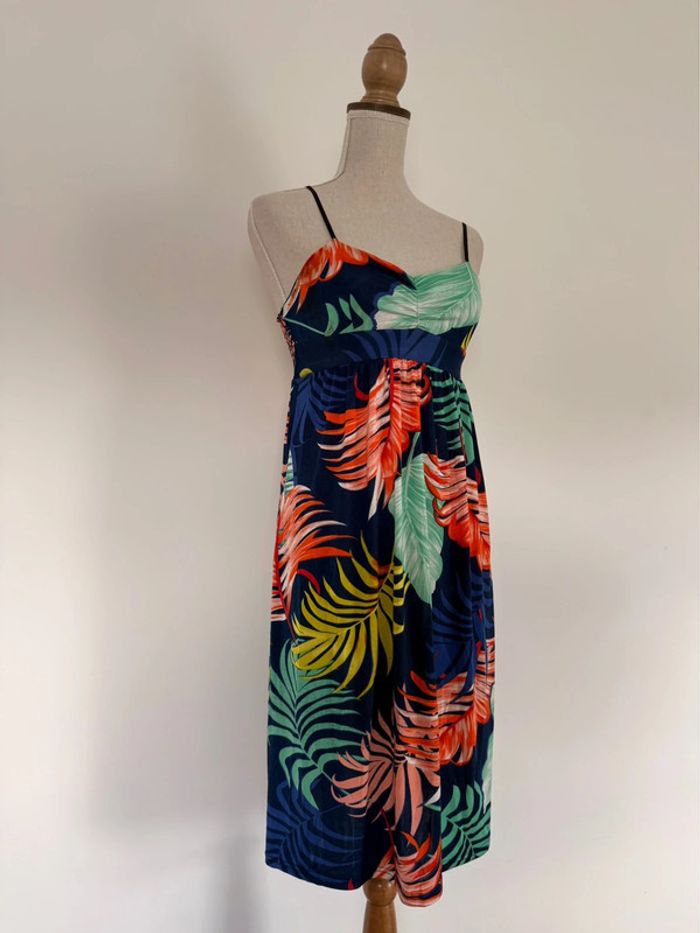 Robe tunique longue Kleid dress Vestido Vestito jurk jumpsuit femme donna woman mujer volant été - photo numéro 3
