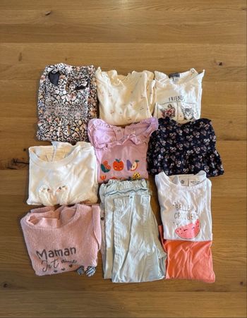 Lot vêtements fille 9 mois