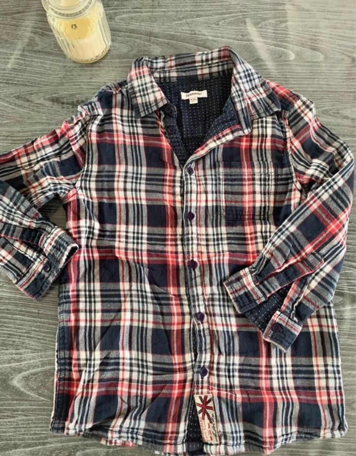 Chemise 3 pommes 9/10 ans - photo numéro 2