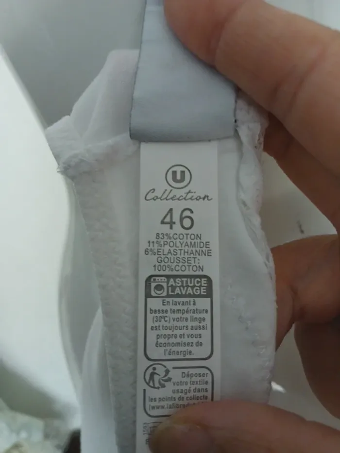 Slip blanc taille 46 - photo numéro 6