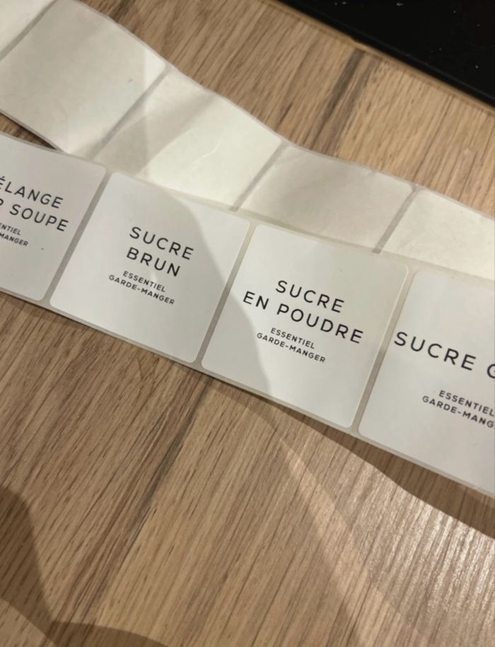 Don rouleau étiquettes alimentaires - photo numéro 4