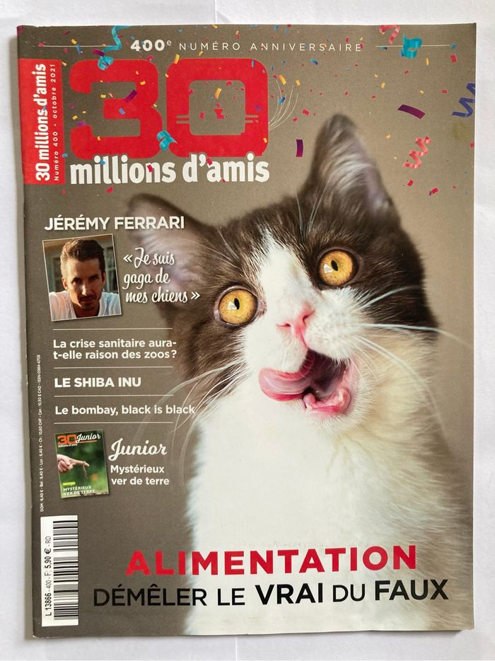 Lot 2 magazines 30 millions d’amis - photo numéro 2