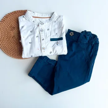 Ensemble look chemise + chino