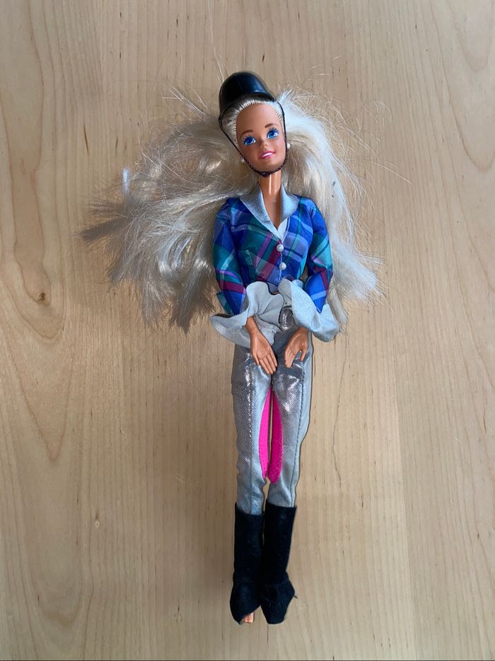 Barbie poupée Mattel cavalière cheval équitation horse riding 1994 - photo numéro 2