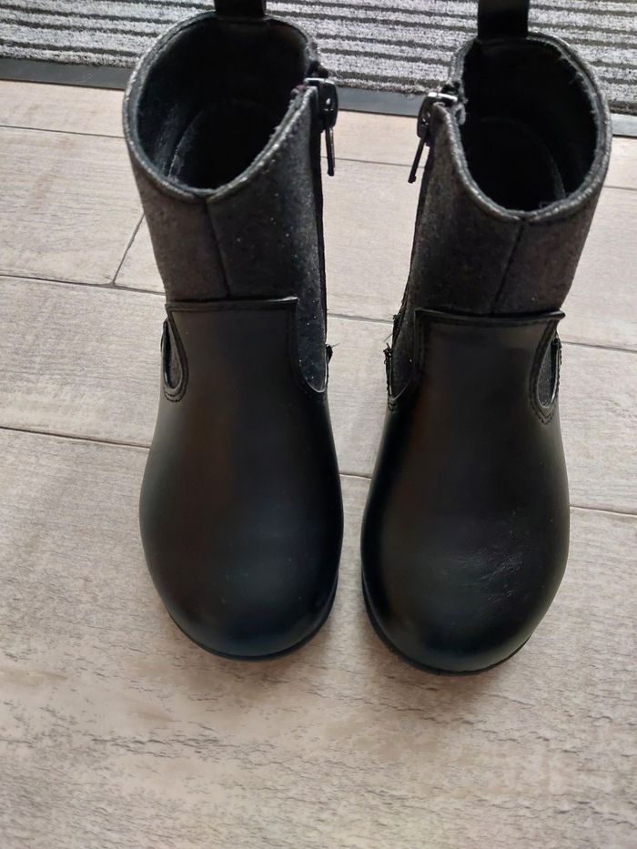 Bottines noires enfant - photo numéro 4