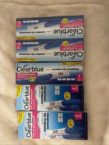 Tests de grossesse Clearblue