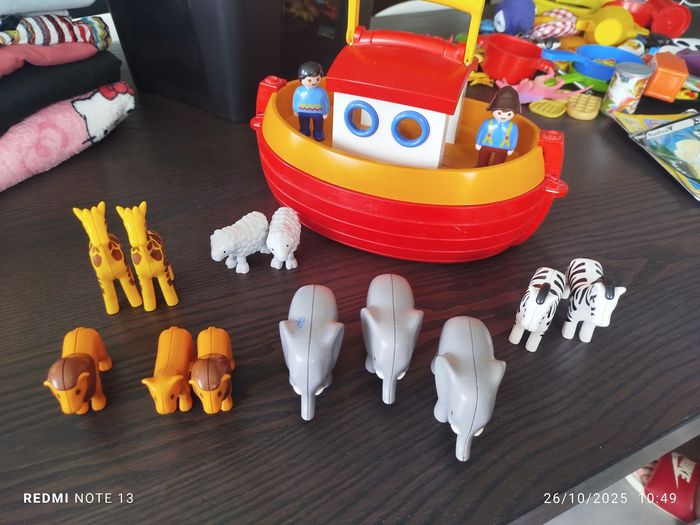 Arche de Noé playmobil 1/2/3
