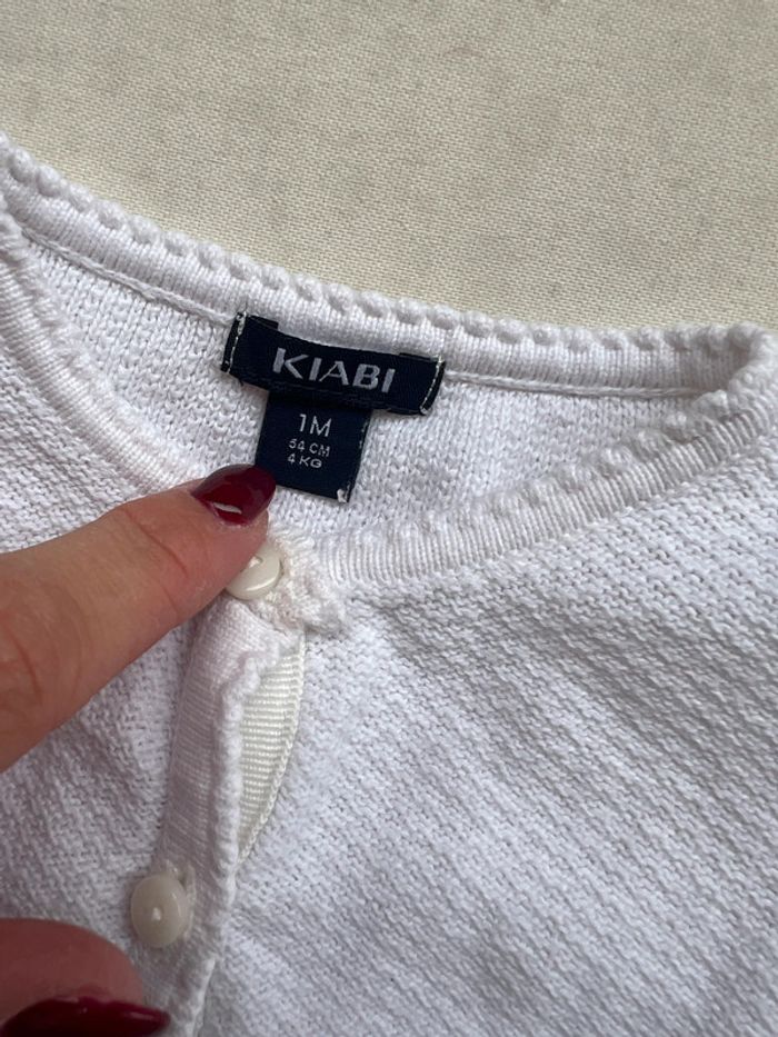 Gilet blanc - photo numéro 2