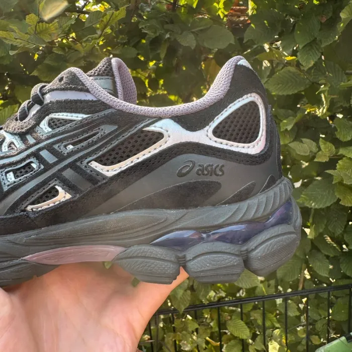 Asics Gel NYC - Black Purple Graphite grey - Violet noir - Taille 38 - photo numéro 5