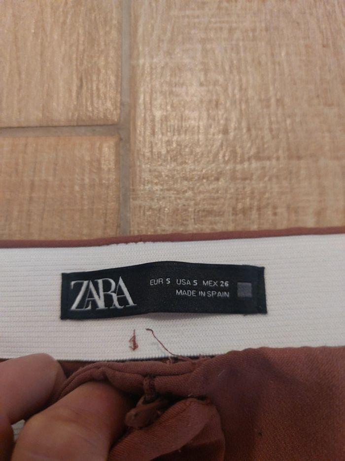 Ensemble tailleur Zara - vieux rose - taille 36 - photo numéro 6