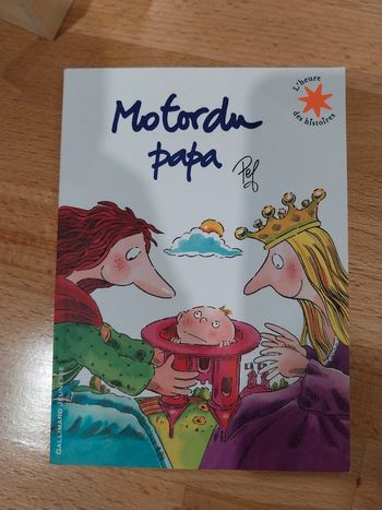 Livre Motordu Papa de Pef