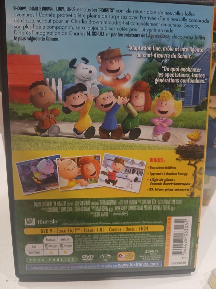 DVD Snoopy et Boule et Bill - photo numéro 2