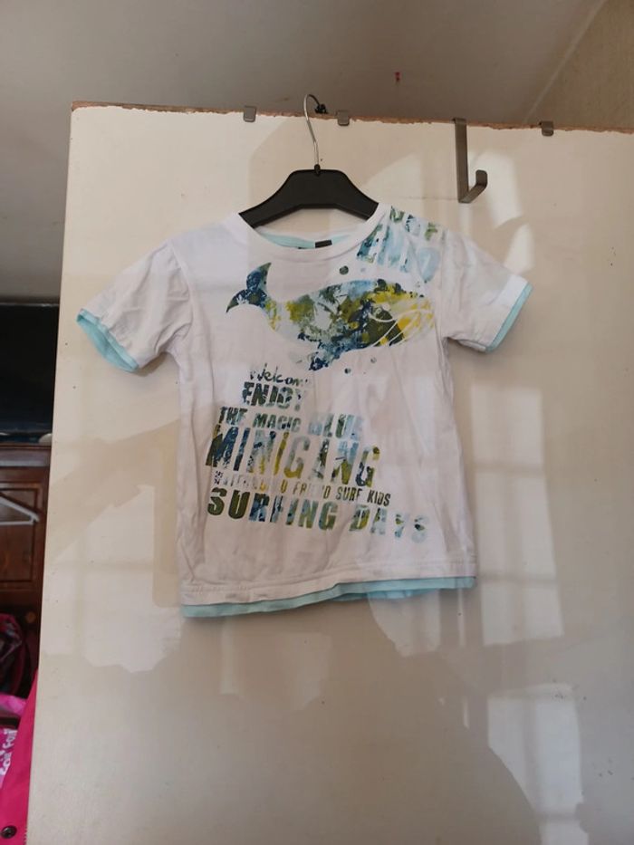 Tee shirt manche courte 4 ans