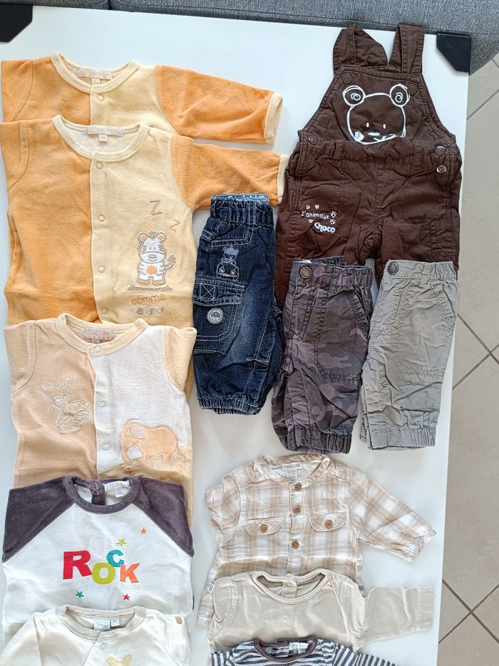 Lot vêtements bébé garçon - photo numéro 2