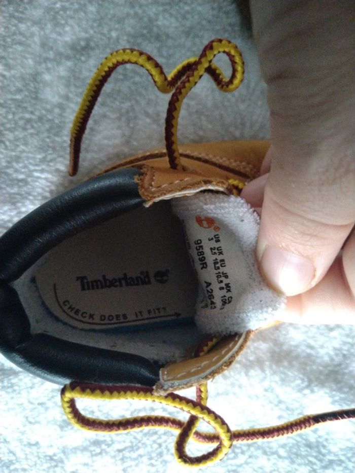 Chaussures Timberland 18,5 - photo numéro 2