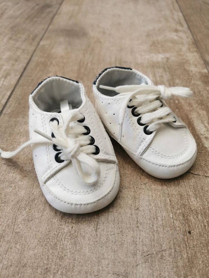🌿Chaussures baskets Tape à l'œil 3/6mois - photo numéro 5