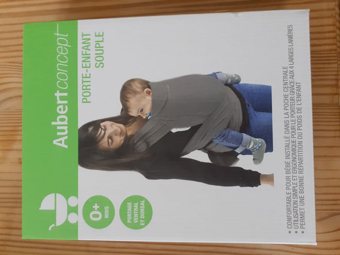 Porte-bébé dorsal et ventral Aubert Concept 0+