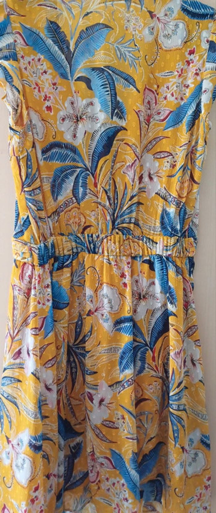 Robe fleurie Nafnaf - Taille 36 🌸 - photo numéro 2