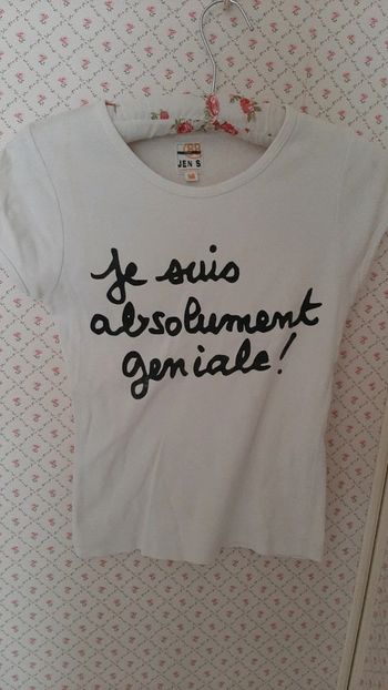 Tee shirt taille 36/38 blanc
