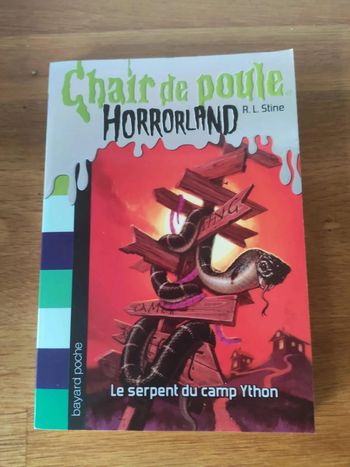 Chair de poule Horrorland - Le serpent du camp Ython on