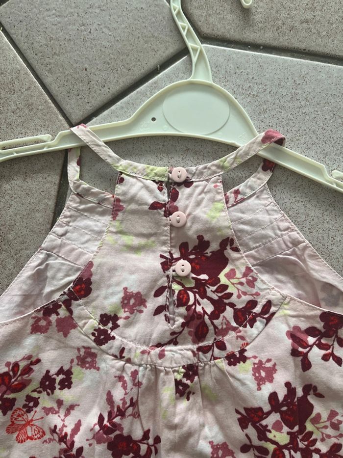 Robe été papillon et fleurs taille 3 ans - photo numéro 6
