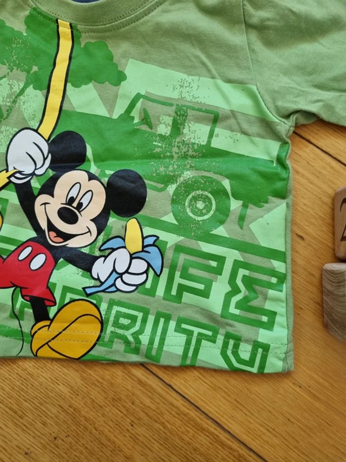 Tee shirt Mickey 3mois - photo numéro 2