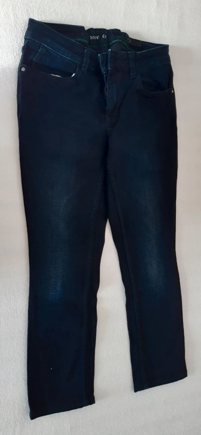 Jean foncé skinny C et A taille 38 - photo numéro 5