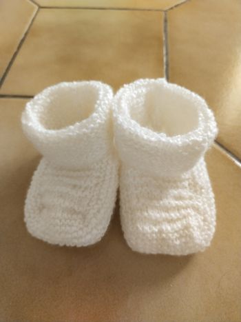 Chaussons blancs