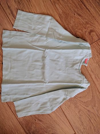 T-shirt manches longues turquoise Kiabi - 3 ans