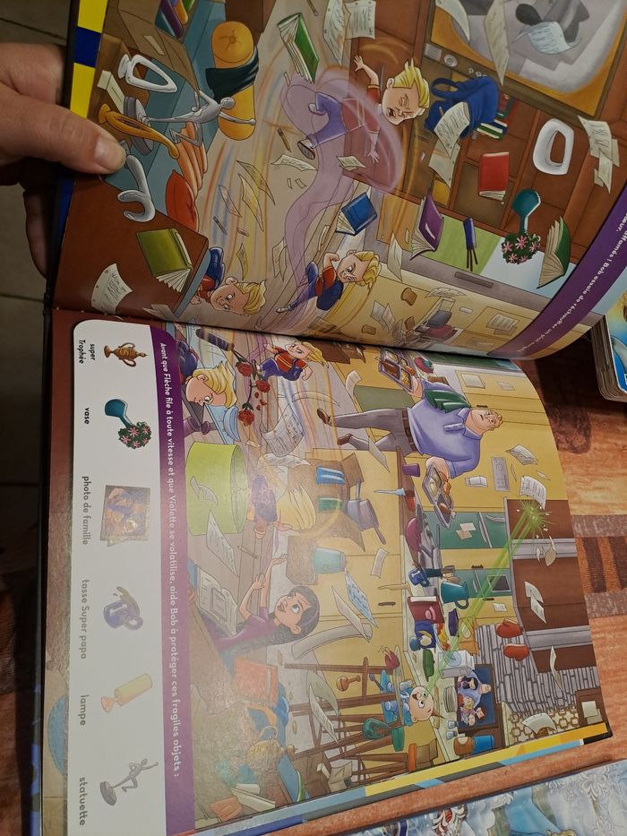 Livre cherche et trouve les indestructible et la reine des neiges - photo numéro 2