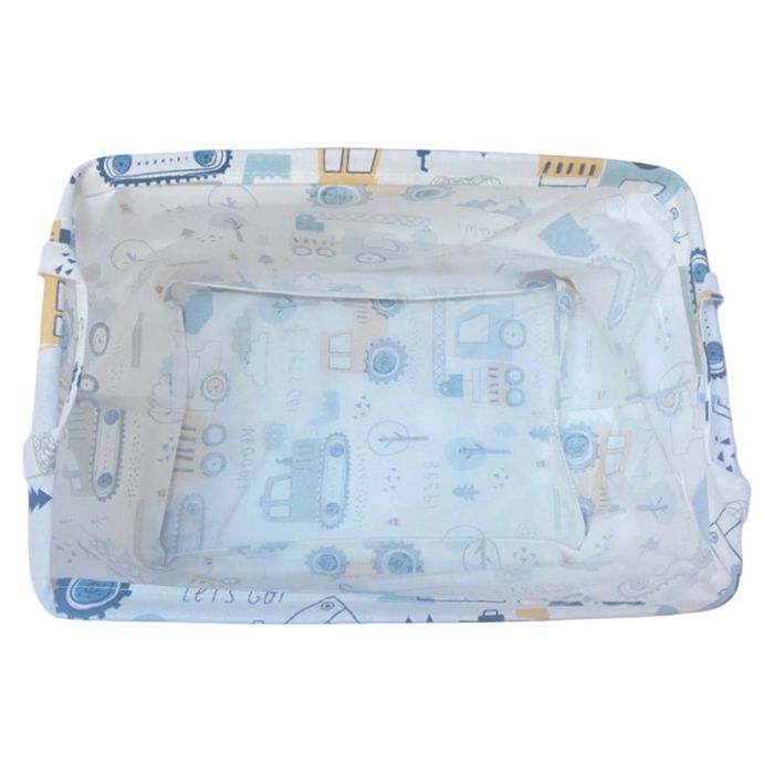 Panier à peluches/linges/jouets - photo numéro 3